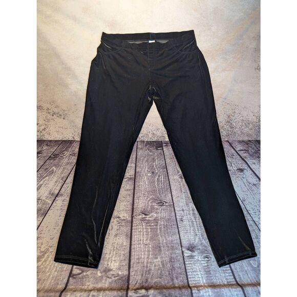 Time & True stretchy Velvet jeggings size XXL* - Picture 1 of 4